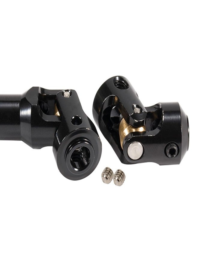 VNUHV Steel Cut to Length Driveshaft Universal Joint Drive Shaft 68-229mm 2PCS for 1/10 RC Crawler LCG Rigs Sportys Scalers Capra SCX10 Pro (Black) - Image 4